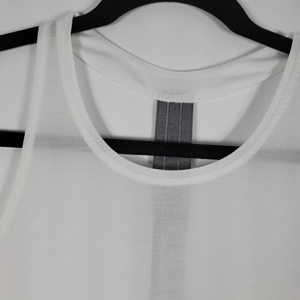 Athleta White Tank Top #189 Size M - Picture 2 of 9